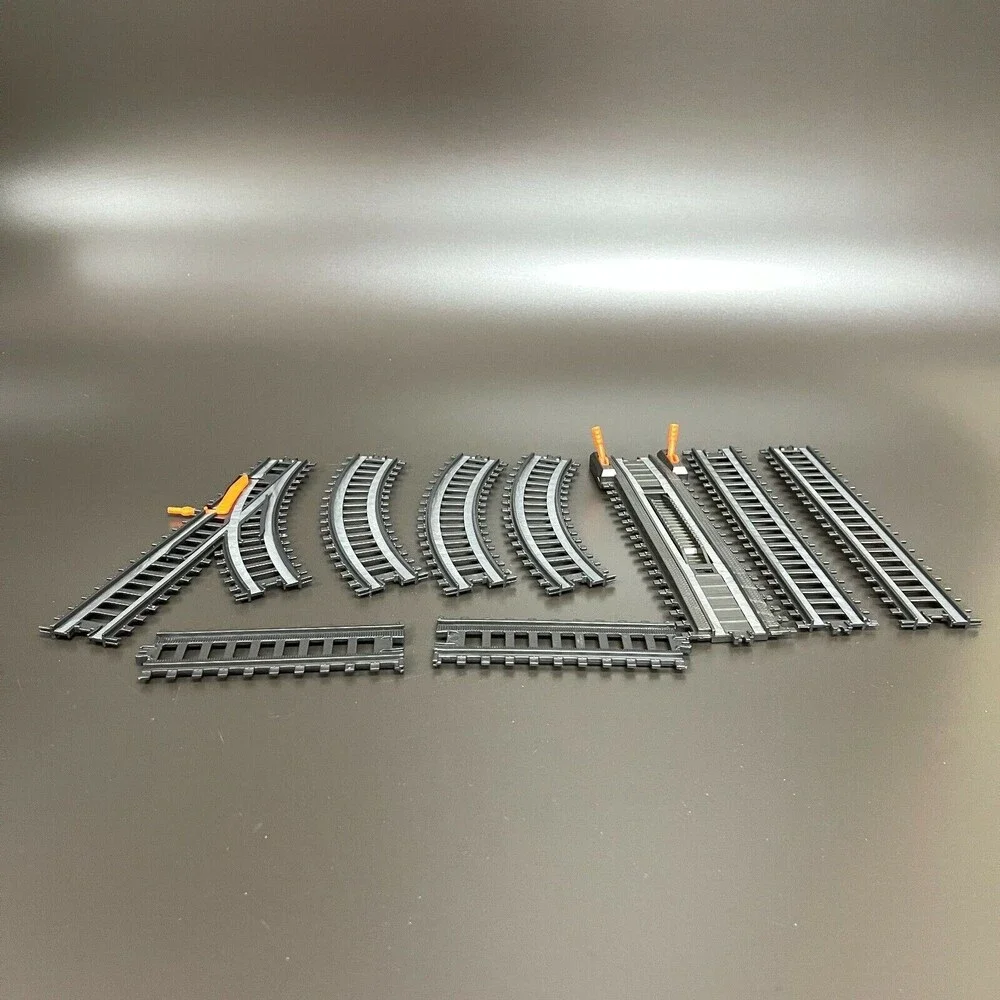 Jakks Pacific 2012 Power Trains Tracks Replacement Add-on Parts Toy Lot of 9